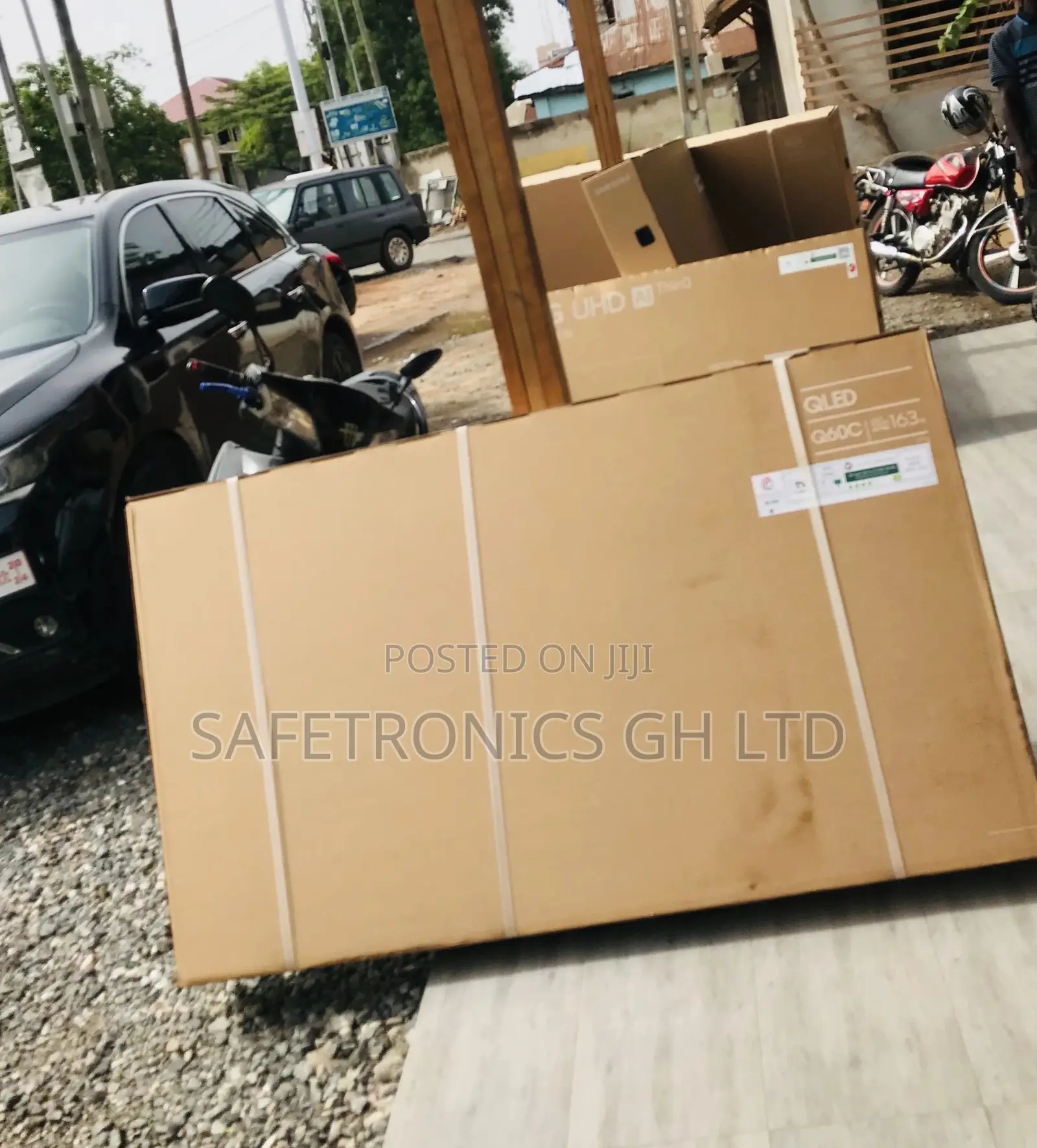 Samsung Black Qled 65 Inches Glossy Q60C Glossy Smart Tv