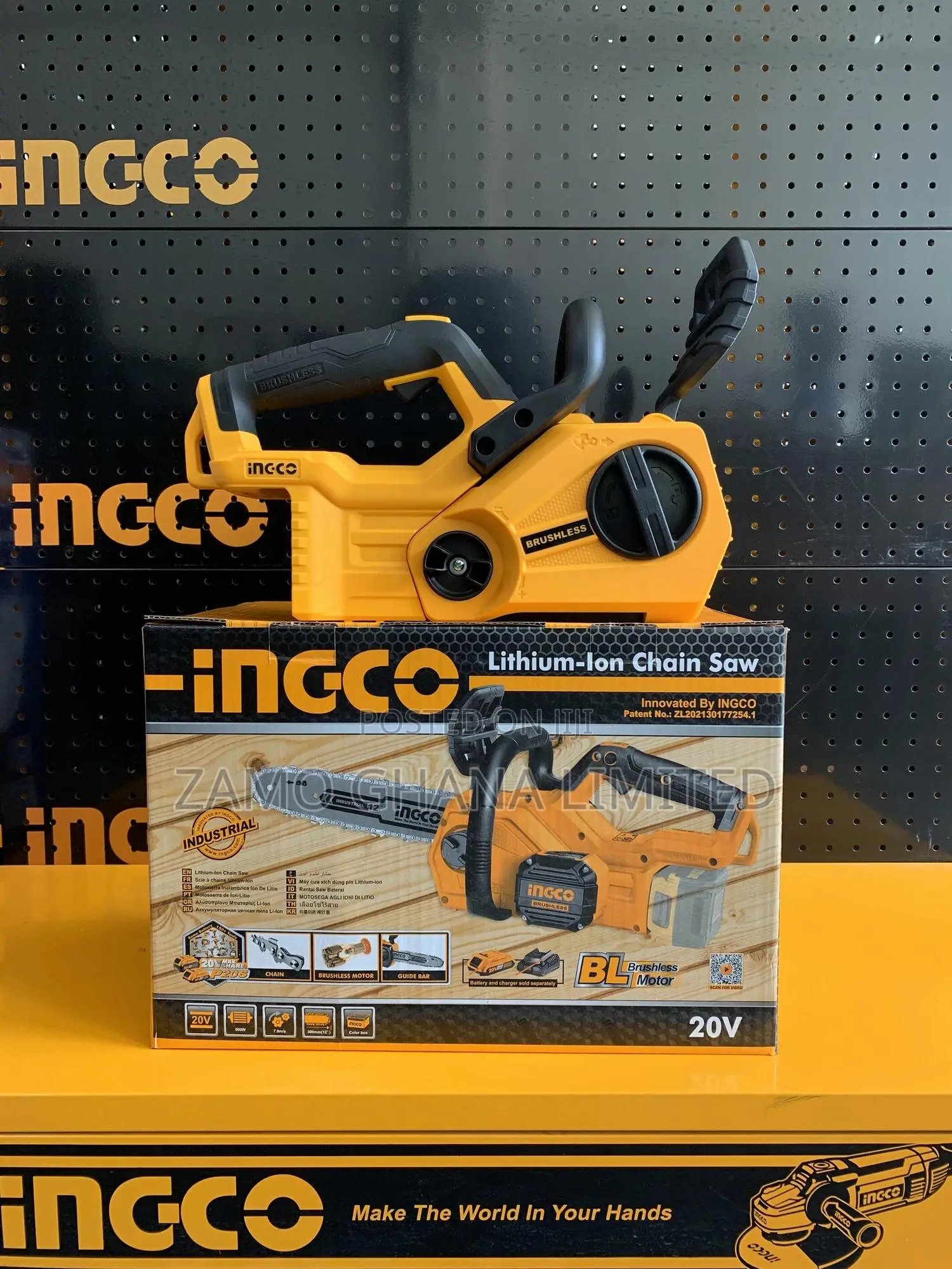 Cordless Chain Saw 20v 12" - Cgsli20128