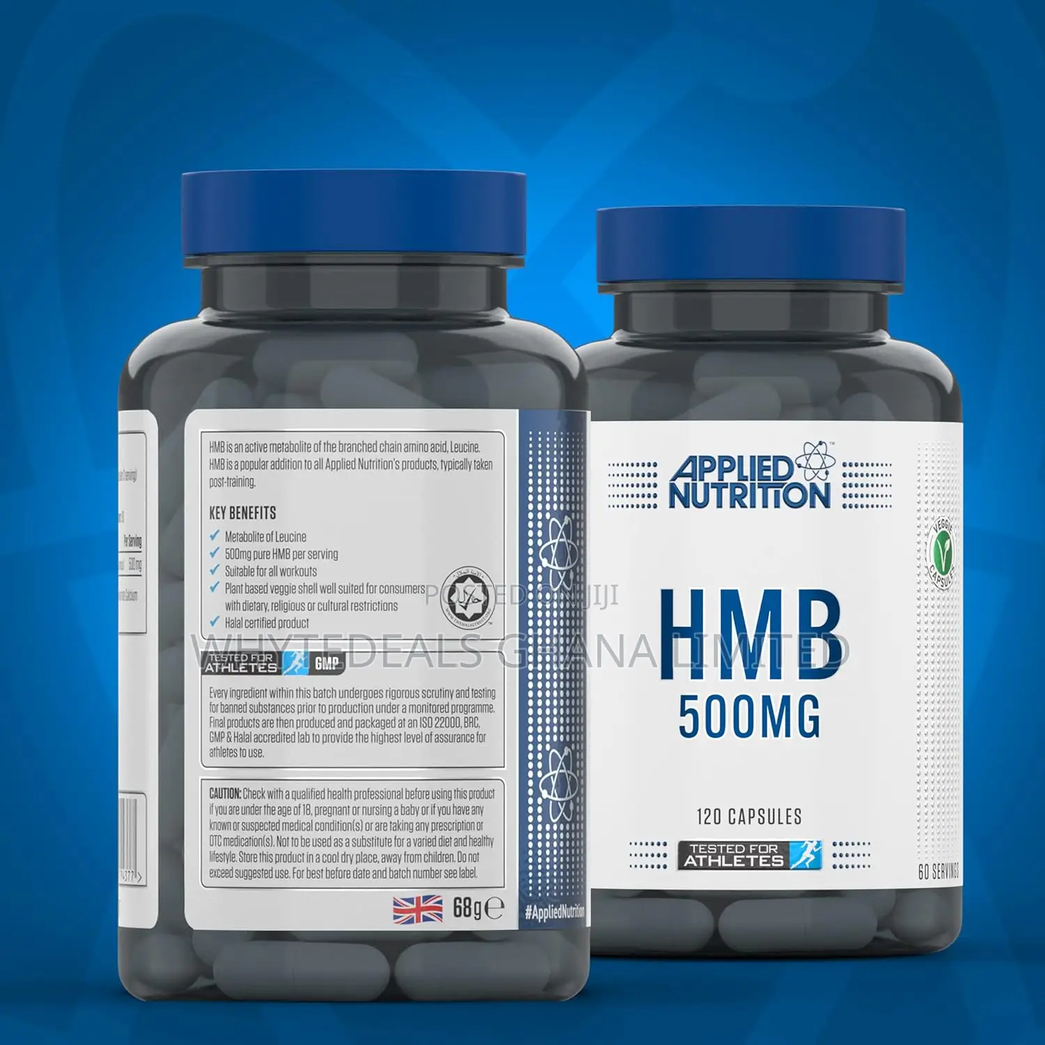 HMB 500mg-Leucine, Amino-Repairs Muscle-Boosts Performance
