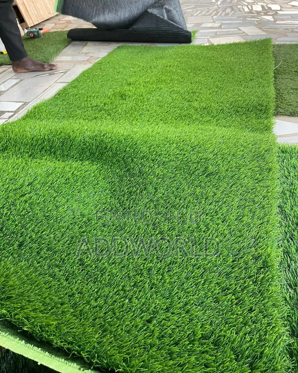 Premium Green Grass 40mm Thickness 200gh Per SQM