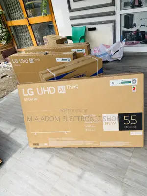 Sealed in Box LG 55ur78 55” Smart Ultra HD Led Tv.