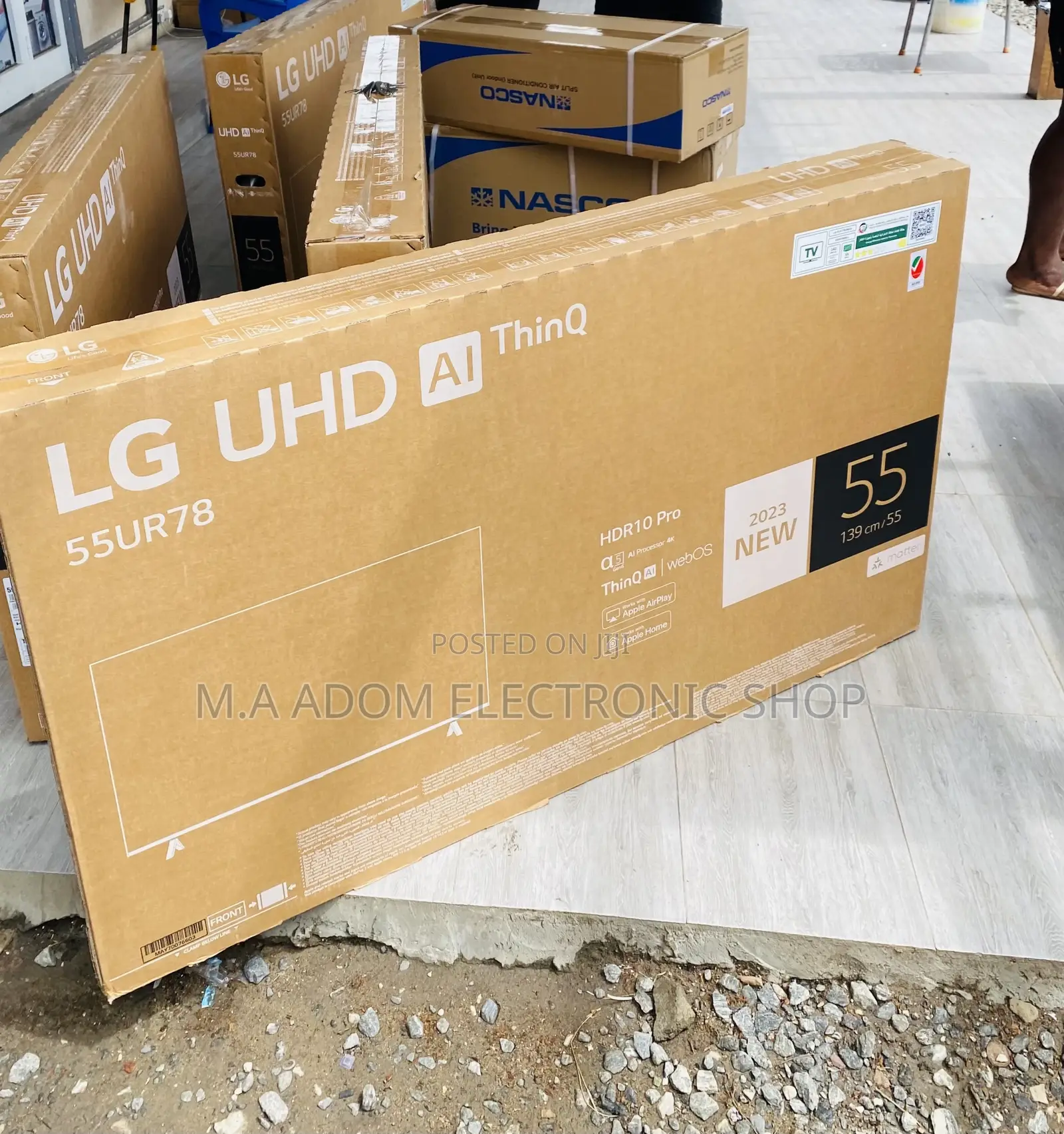 Energy Sufficient TCL 55ur78 55 Inch Smart Ultra HD Tv.