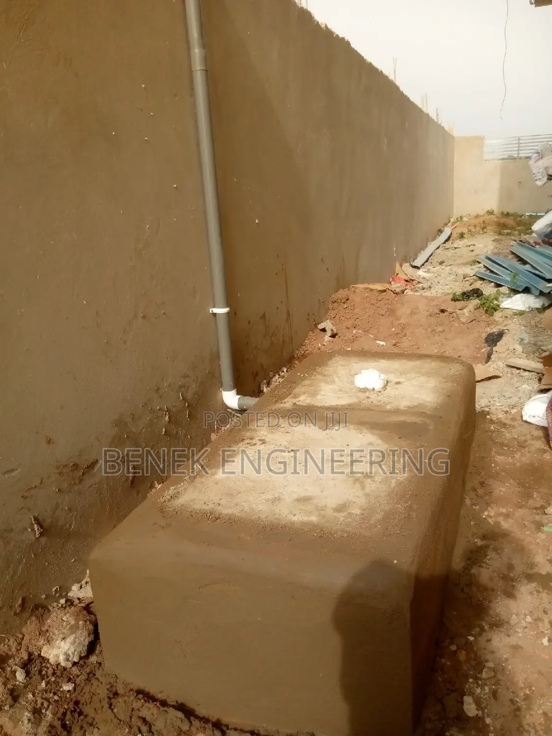 Biodigester Toilet Construction