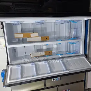 Nice Black Pearl Pf640bg Side by Side Fridge