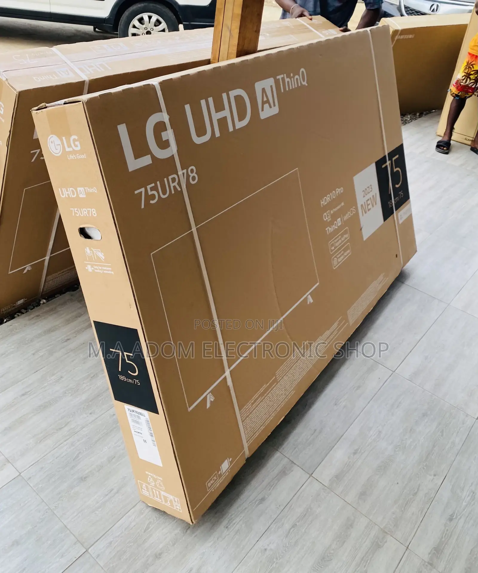 Sealed in Box LG 75ur78 75 Inch Smart Ultra HD Led Tv.