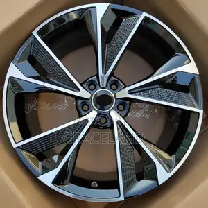 This Is Original Audi Alloy Rims,Rims 20 Mat Black Chrome