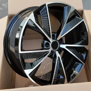 This Is Original Audi Alloy Rims,Rims 20 Mat Black Chrome