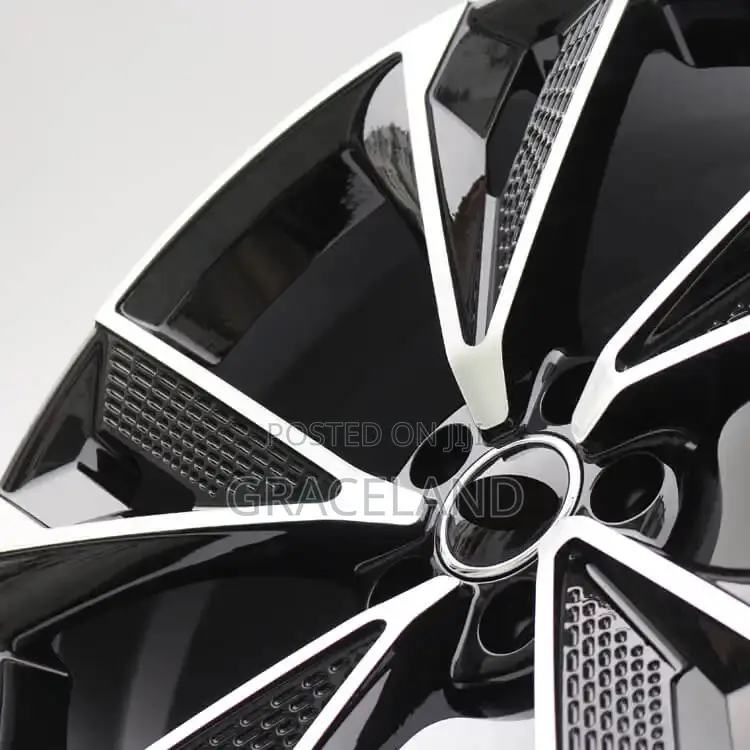 This Is Original Audi Alloy Rims,Rims 20 Mat Black Chrome