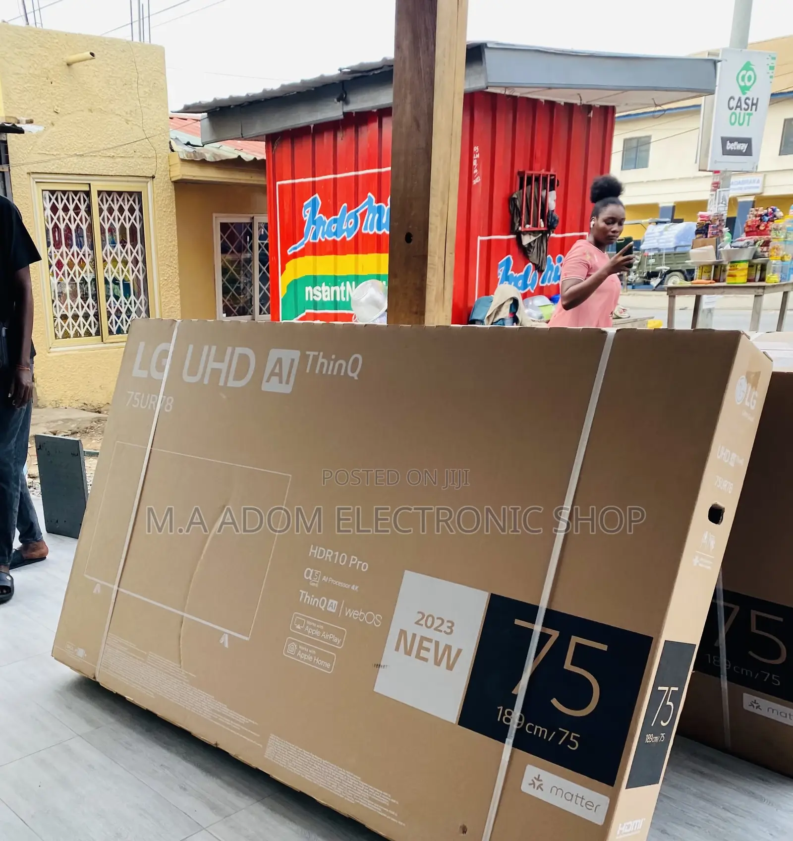 Fresh in Box LG 75ur78 74 Inch Smart Ultra HD Led Tv.