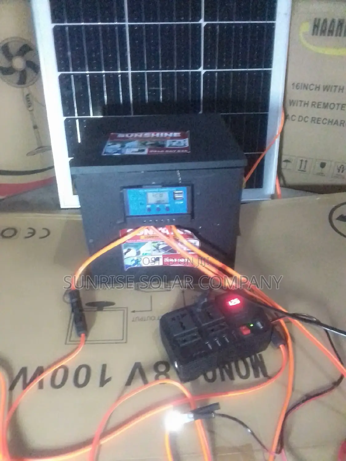 Portable Solar Generator 3000w.