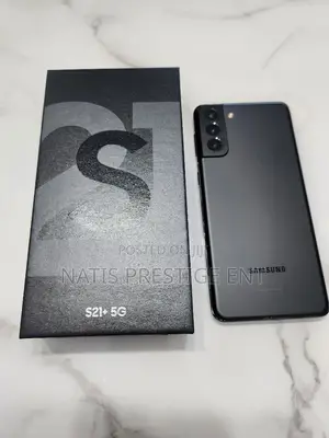 New Samsung Galaxy S21+ 5G 128 GB Black