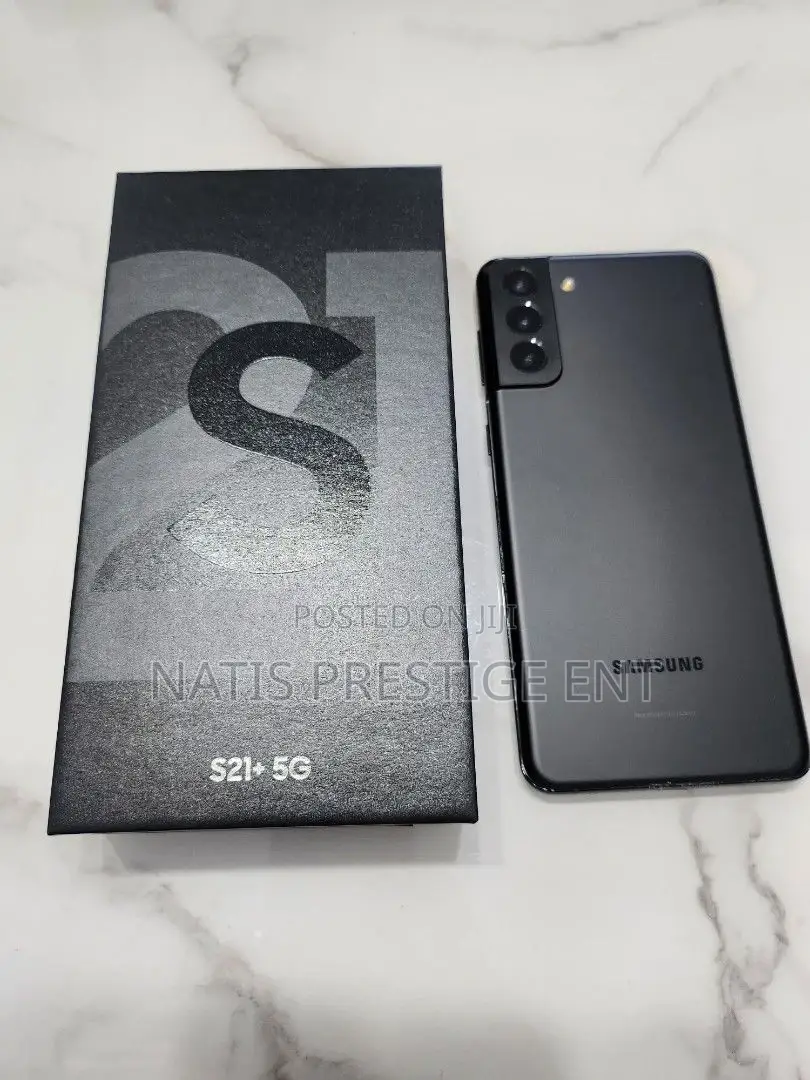 New Samsung Galaxy S21+ 5G 128 GB Black