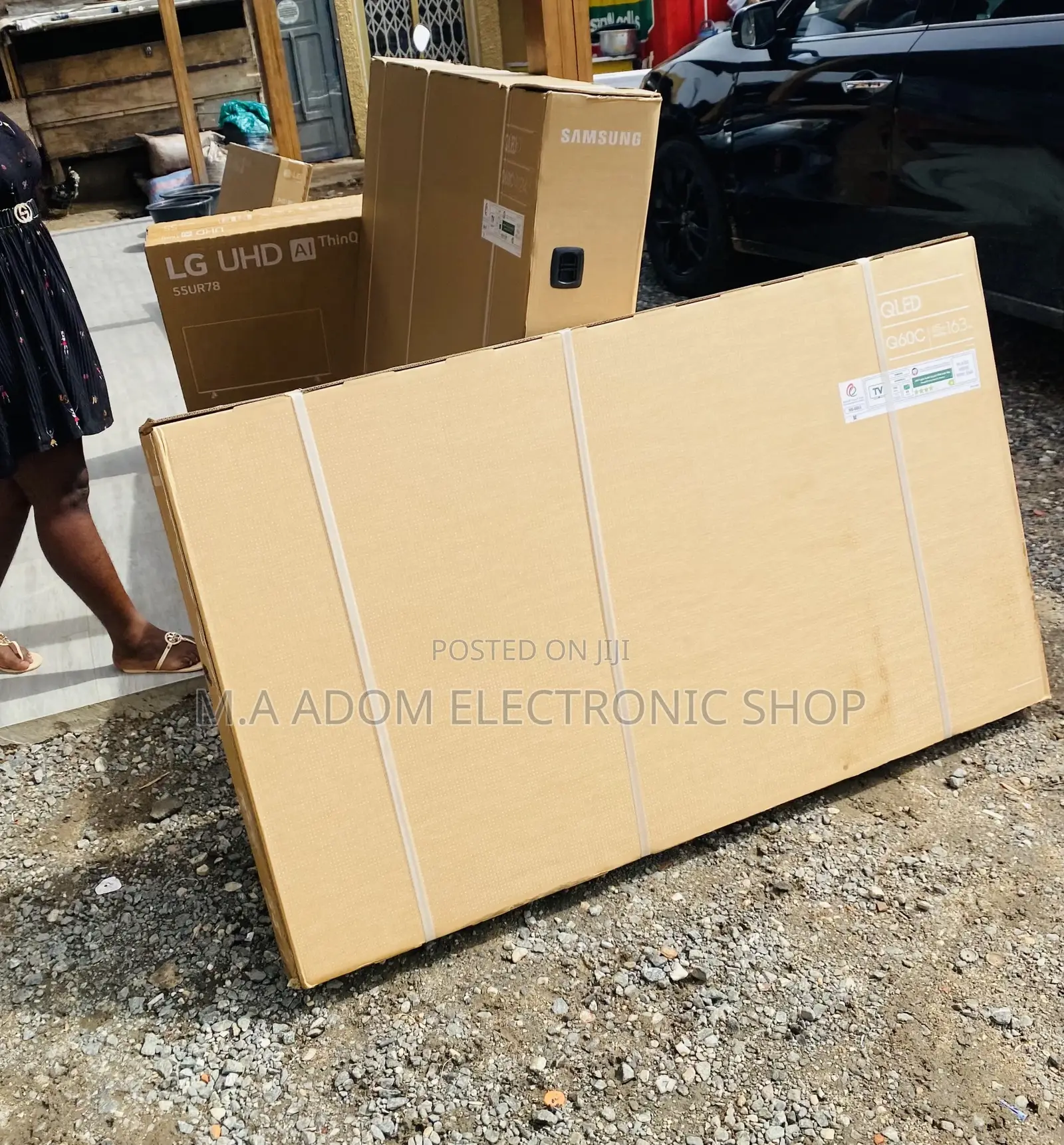 Sleek Design Samsung 65q60c 65 Inch Smart Qled Tv.