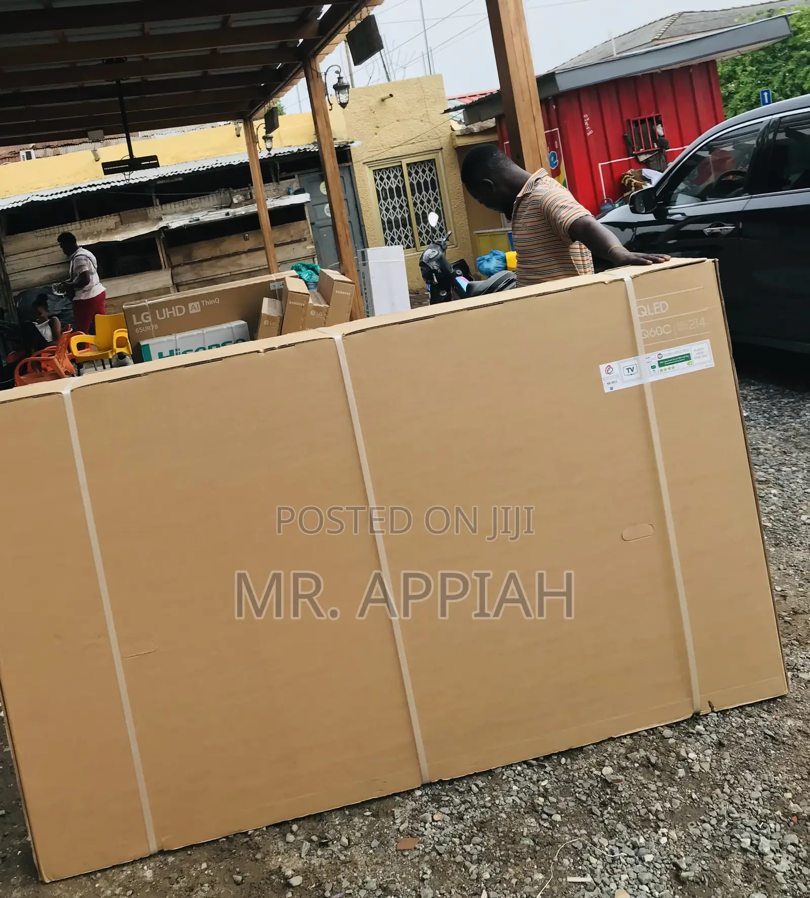Quality Samsung 85q60 85 Inch Smart Qled Electric Tv.
