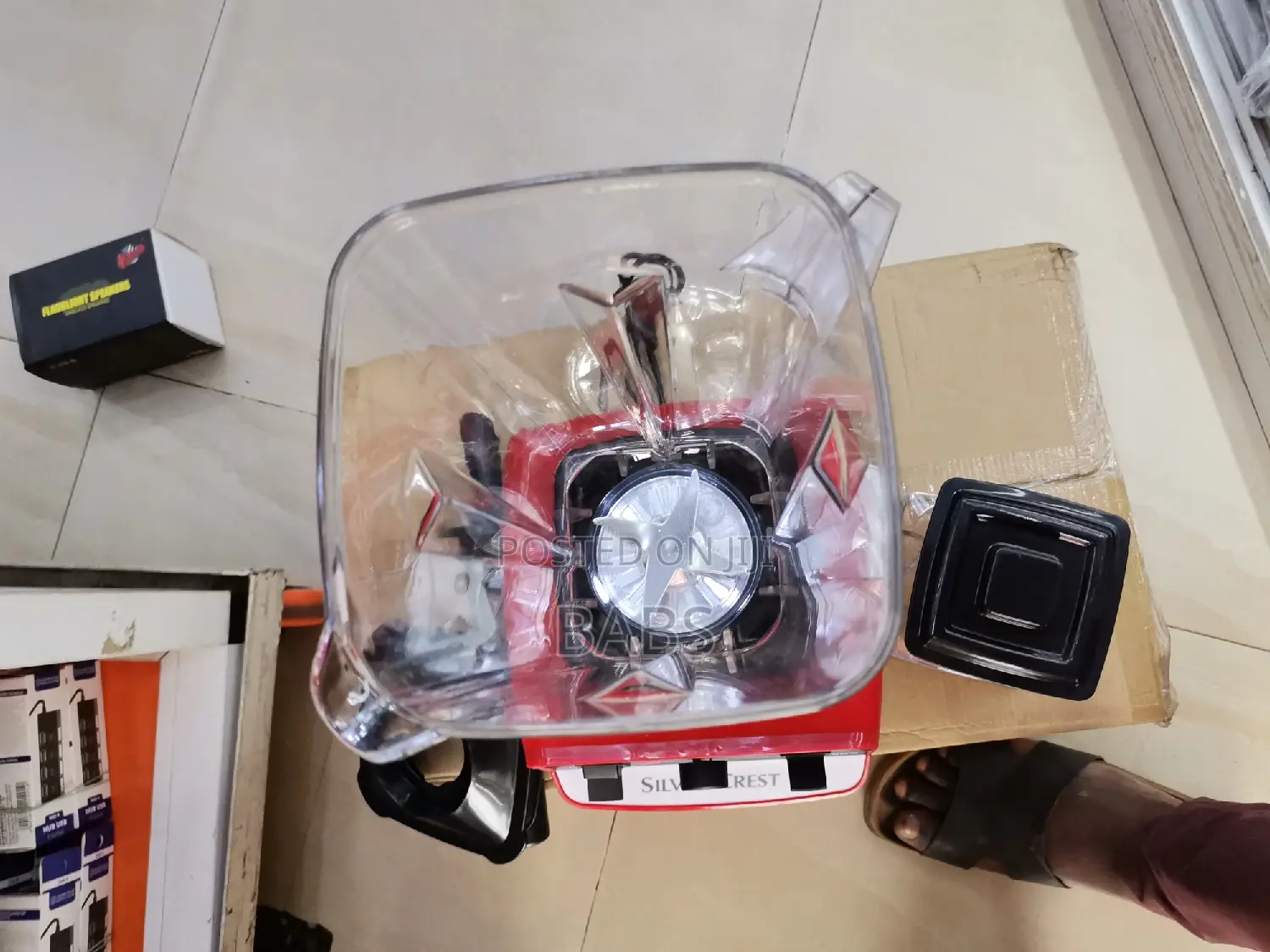 Double Cup Silver Crest High Performance Blender