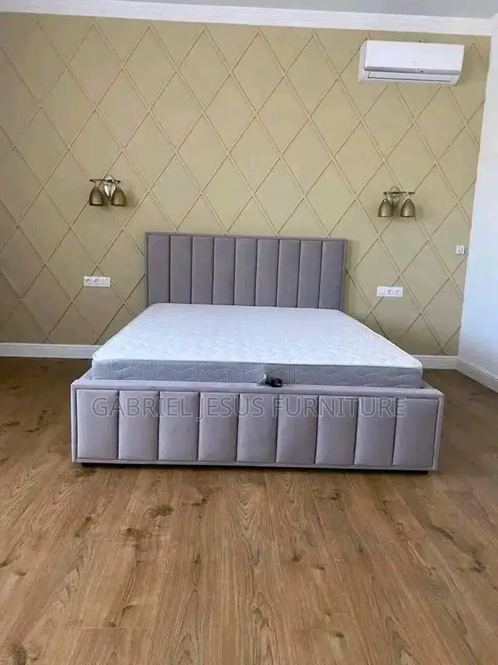 Double Bed Frame Available With Mattress