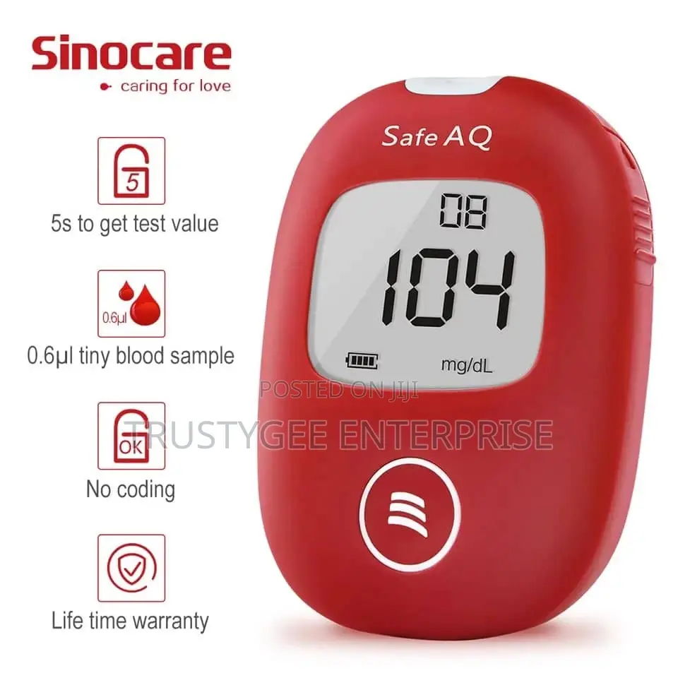 Sinocare Safe Aq Glucometer