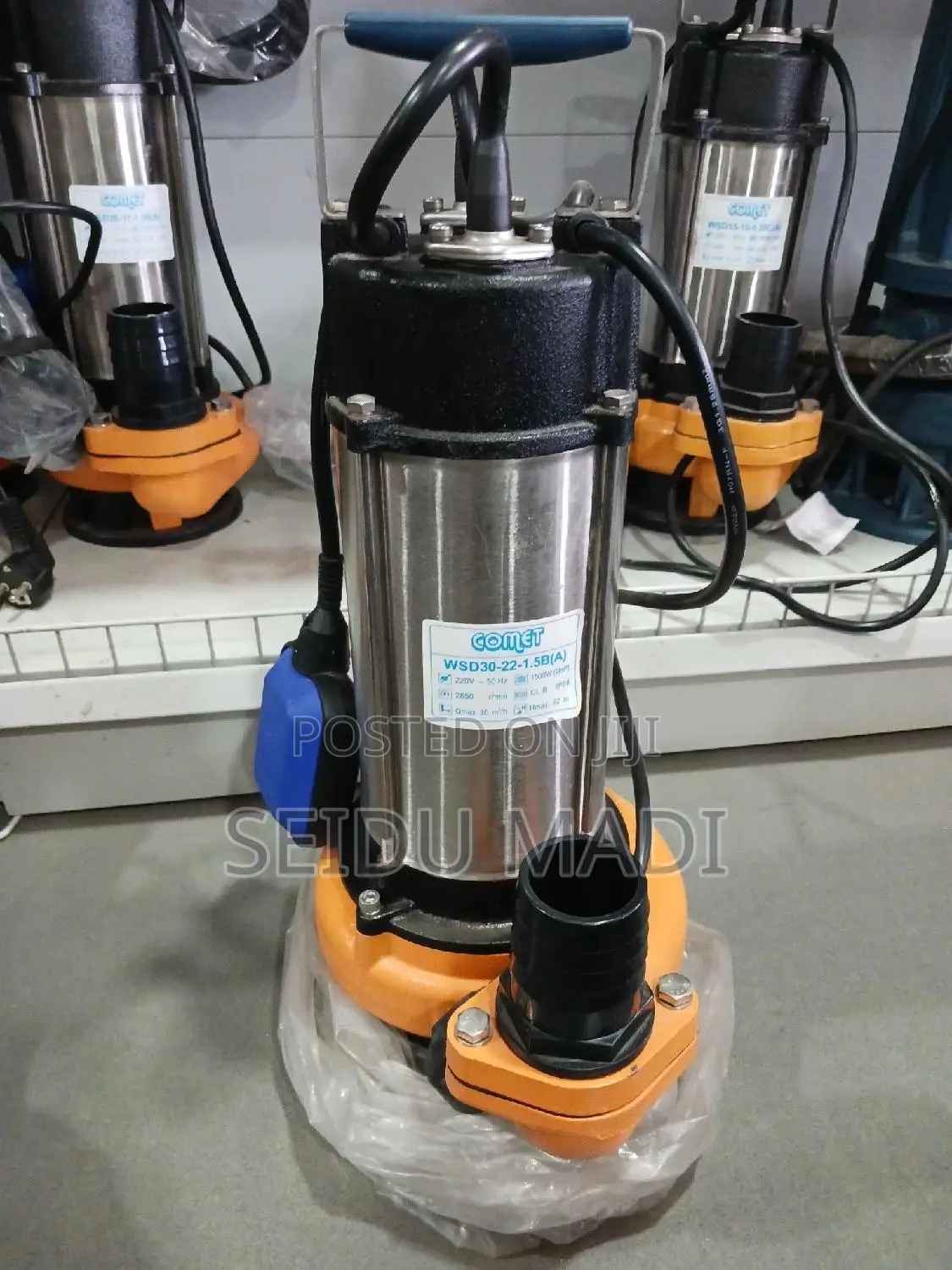 Comet Submersible Pump (2hp)