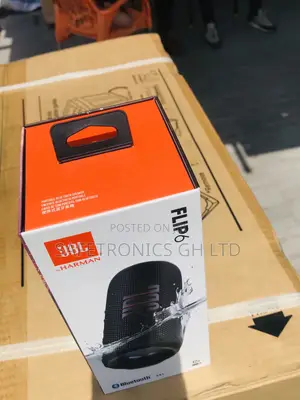 JBL Flip 6 Speaker Black Wireless Electric Bluetooth