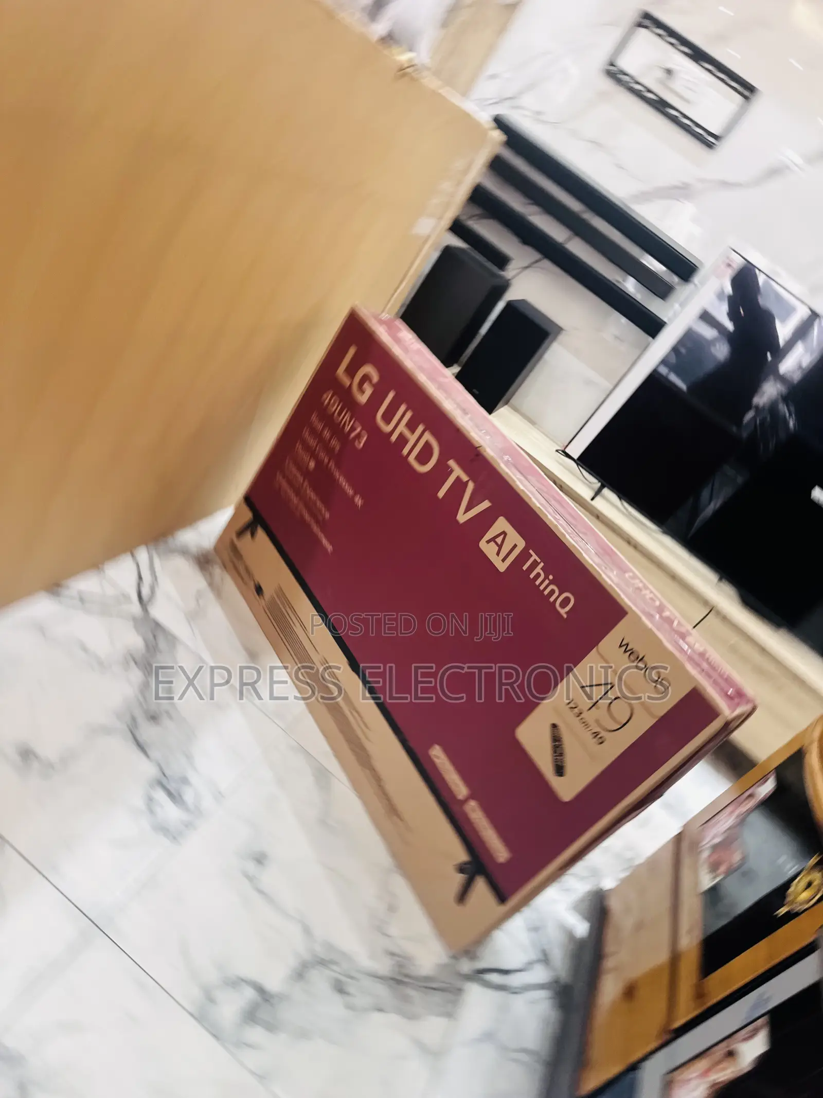 Unique Design Slim Lg Tv UHD Smart Glossy LED 49”UN7340