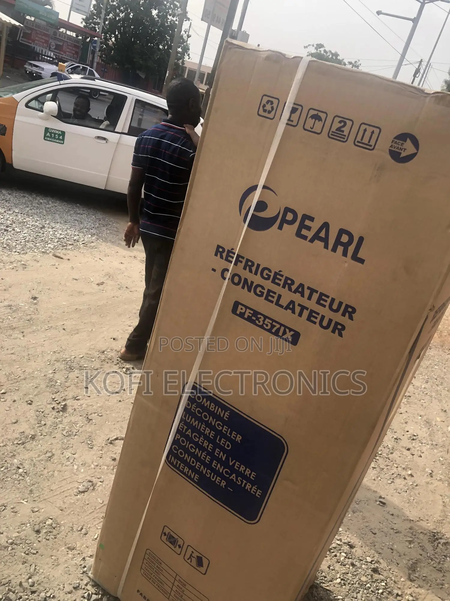 Strong Compressor Pearl Pf357ix 237liter Down Freezer Fridge