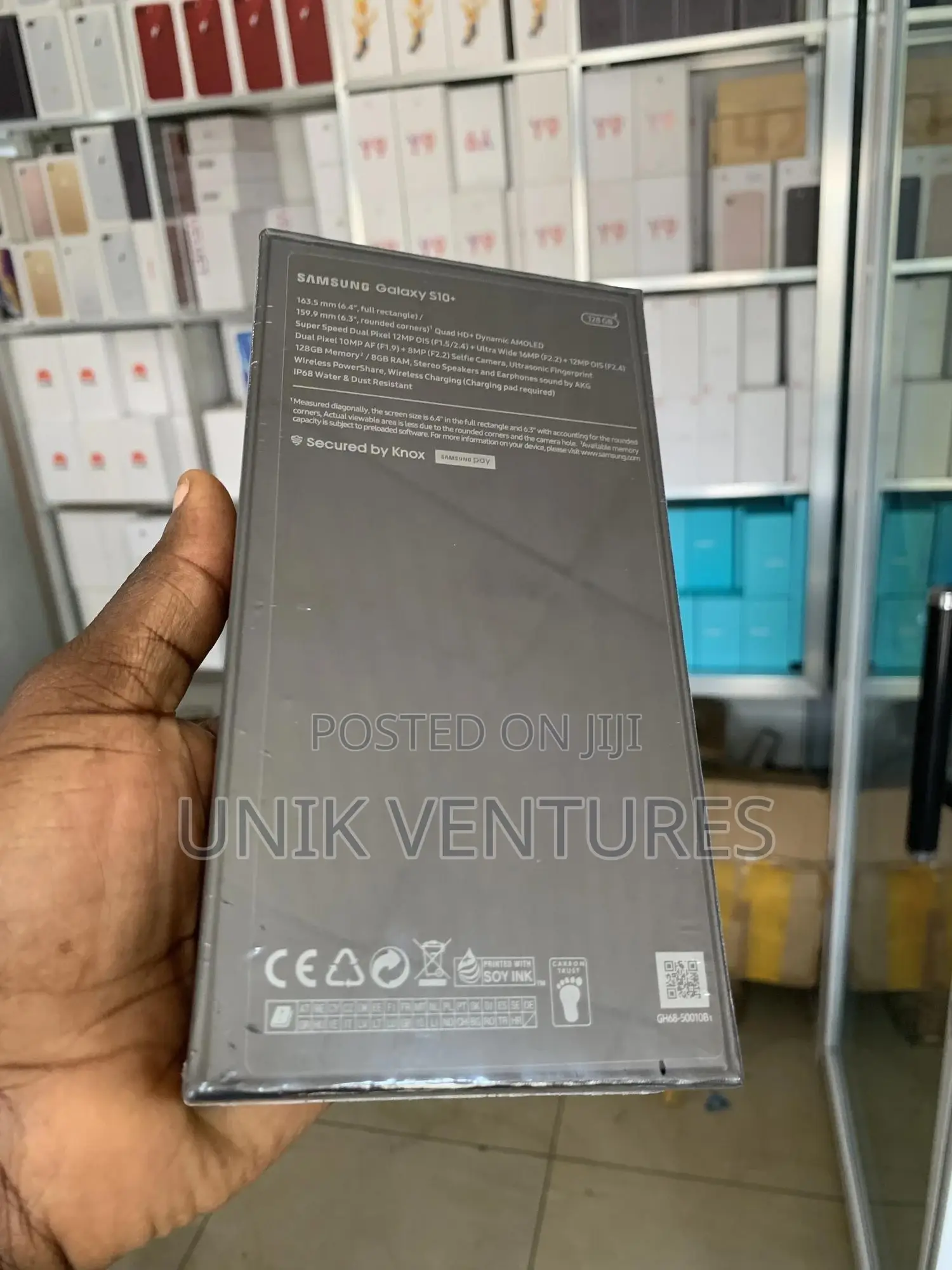 New Samsung Galaxy S10 Plus 128 GB Blue