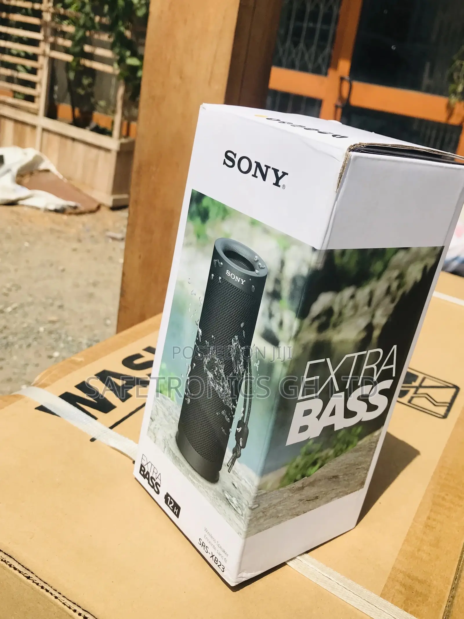 Electric Sony Bluetooth Black Wireless SRS-23 Speaker