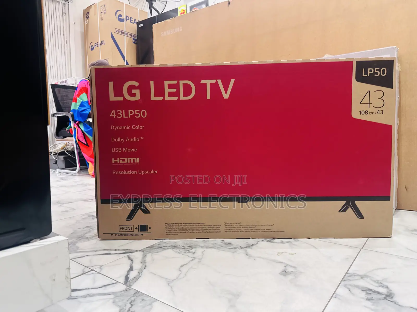 Very Cool  FHD Satellite Lg 43”LP50