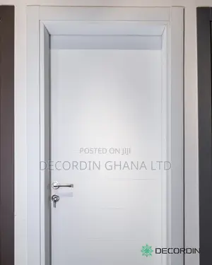 White Interior Door For Rooms And Washrooms