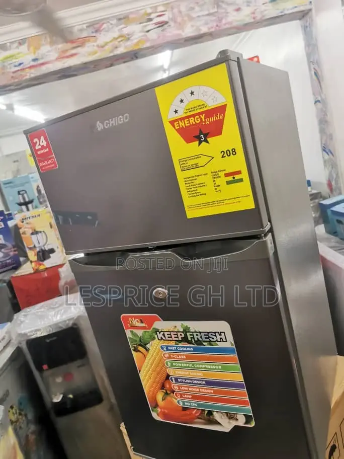 Chigo 85L Double Door Fridge
