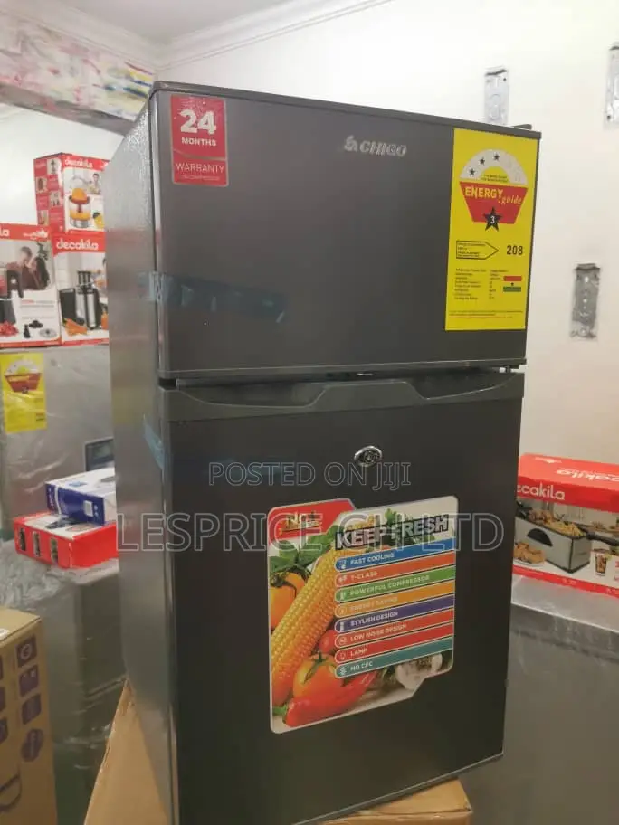 Cool~Chigo 85L Double Door Fridge
