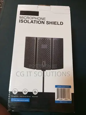 Studio Microphone Isolation Shield