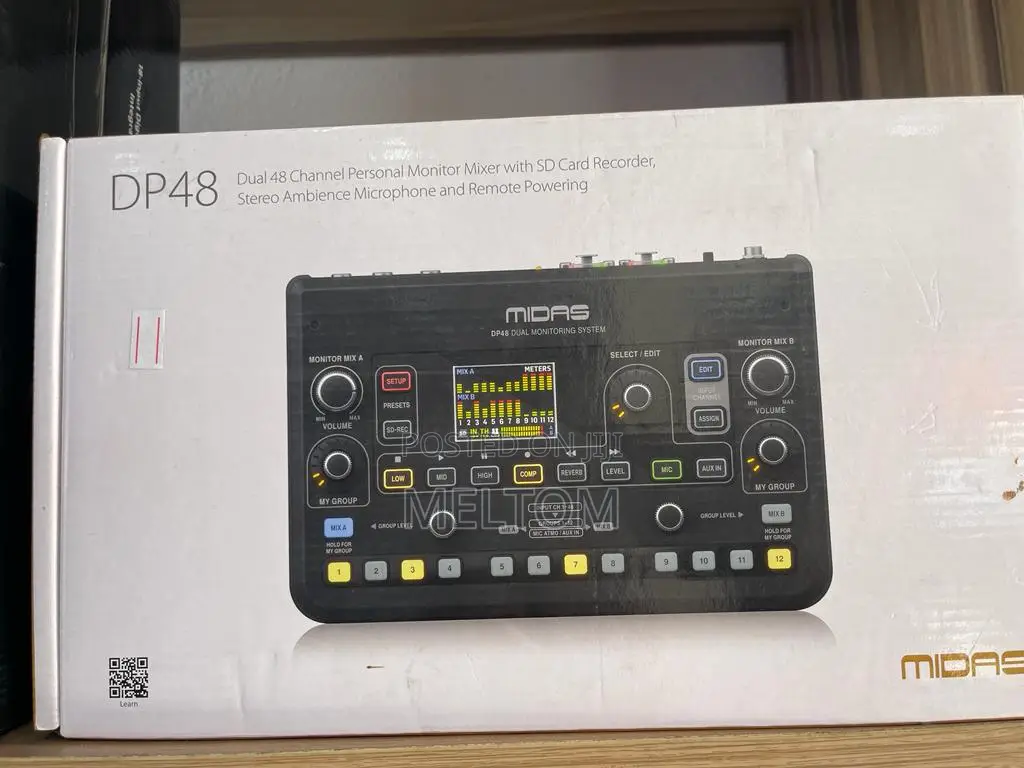 Midas Dp48 Dual 48channel Personal Monitor Mixer