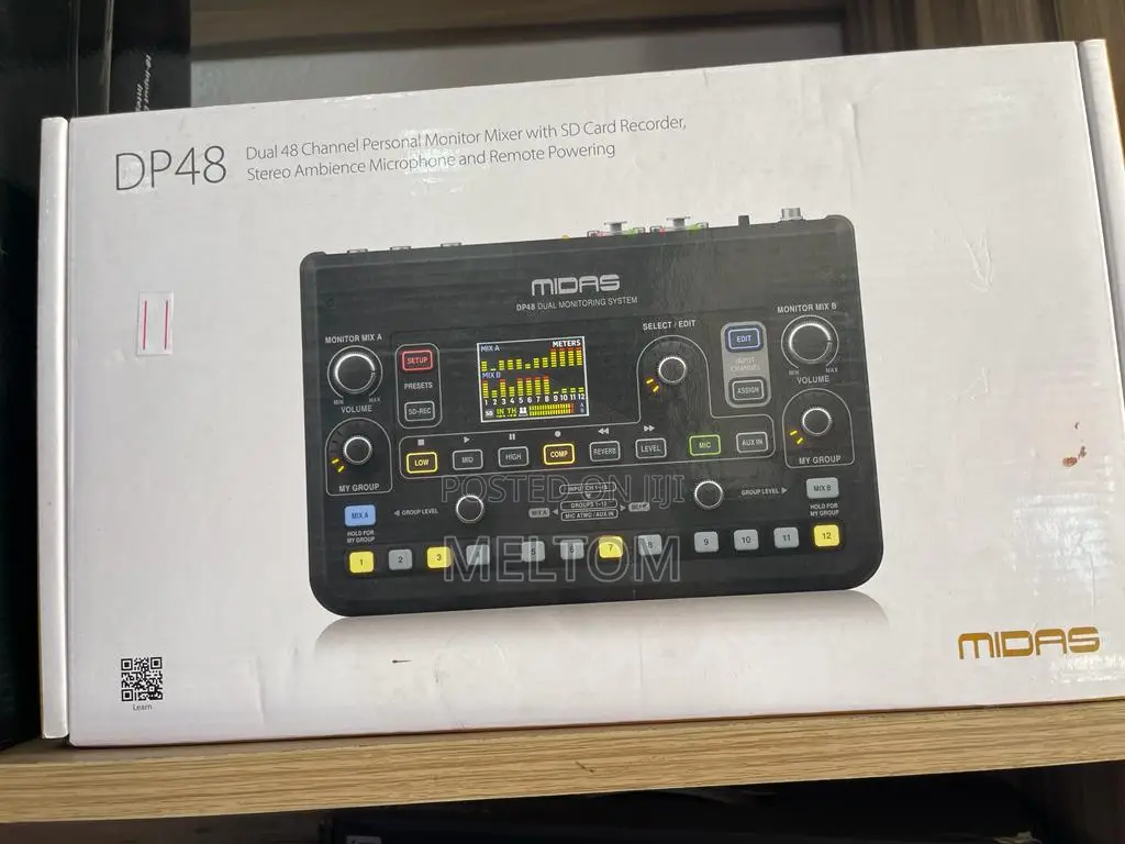 Midas Dp48 Dual 48channel Personal Monitor Mixer