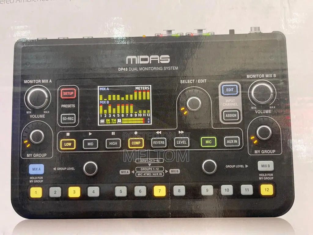Midas Dp48 Dual 48channel Personal Monitor Mixer