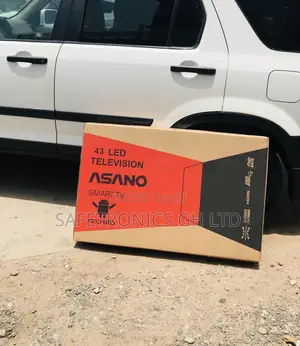 Led Glossy Asano Black Electric 43 Inches Smart UHD Tv
