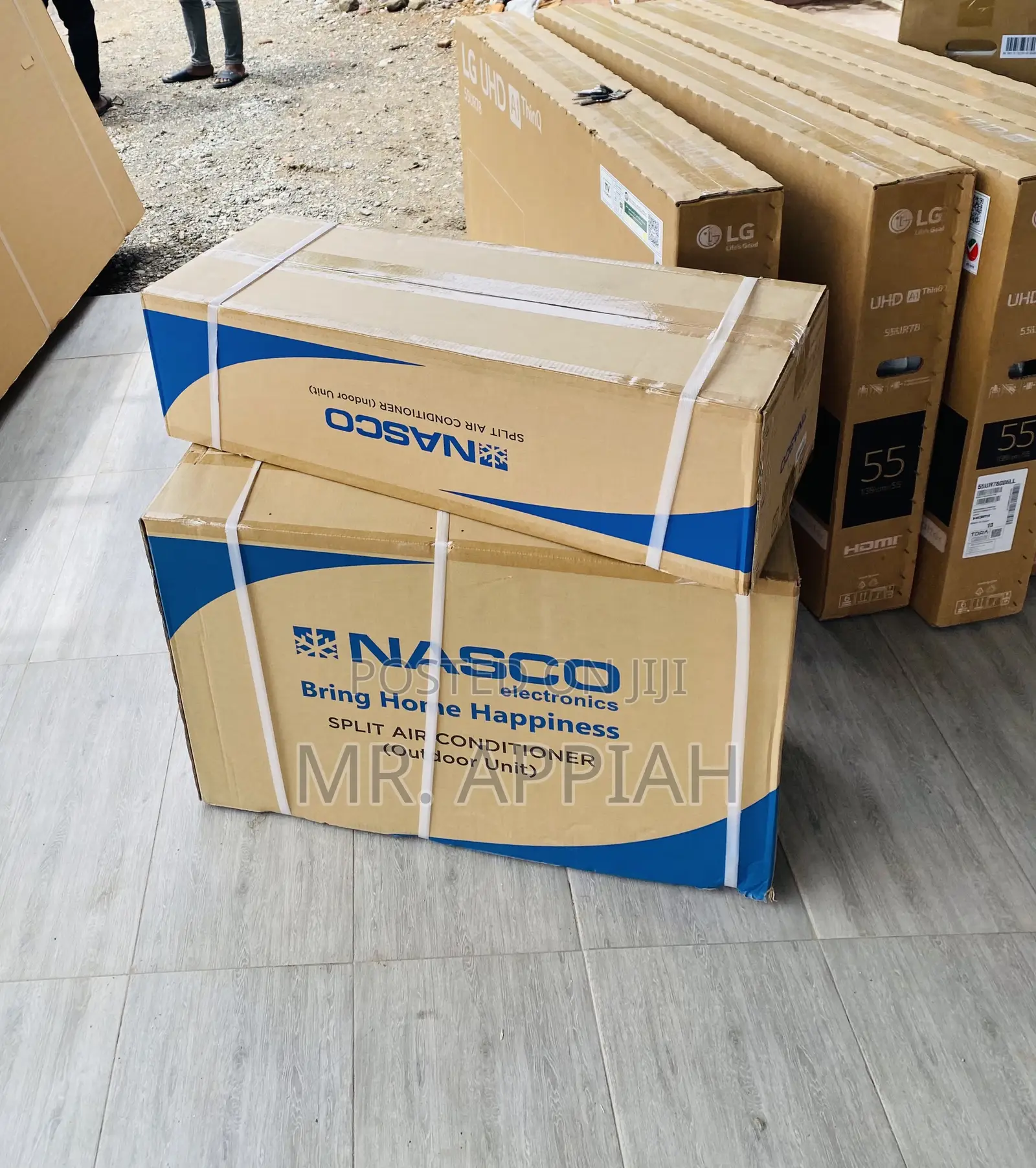 Shop Authentic Nasco 1.5hp Split Type Ac(White)R410.