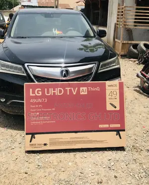 49 Inches Glossy Led Black Electric Smart UHD LG Tv