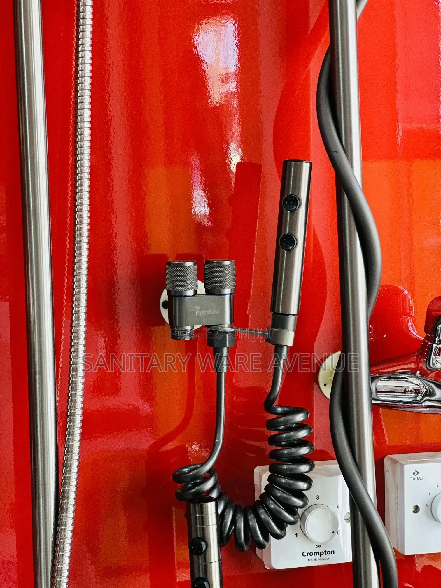 Bidet Shataf - Toilet Shataf - Double Valve Pipe