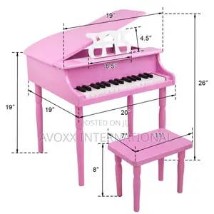 Ktaxon 30-Key Kid's Wooden Piano Mechanical Sound Quality