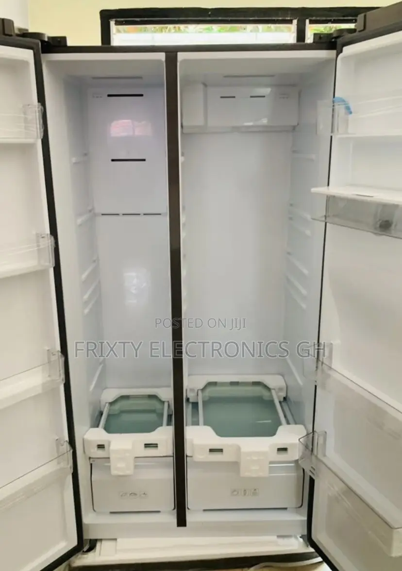 Fast Cooling TCL 607 Liters Side by Side Fridge (P520SBN) in Accra