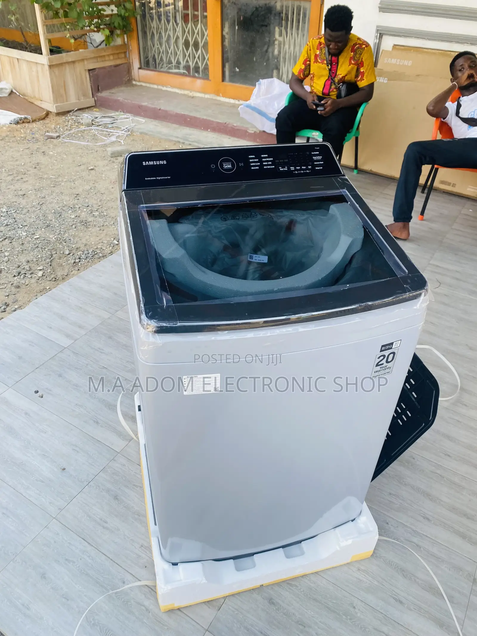 Well Design Samsung 13kg Washing Machine(Wa13cg5441byn).