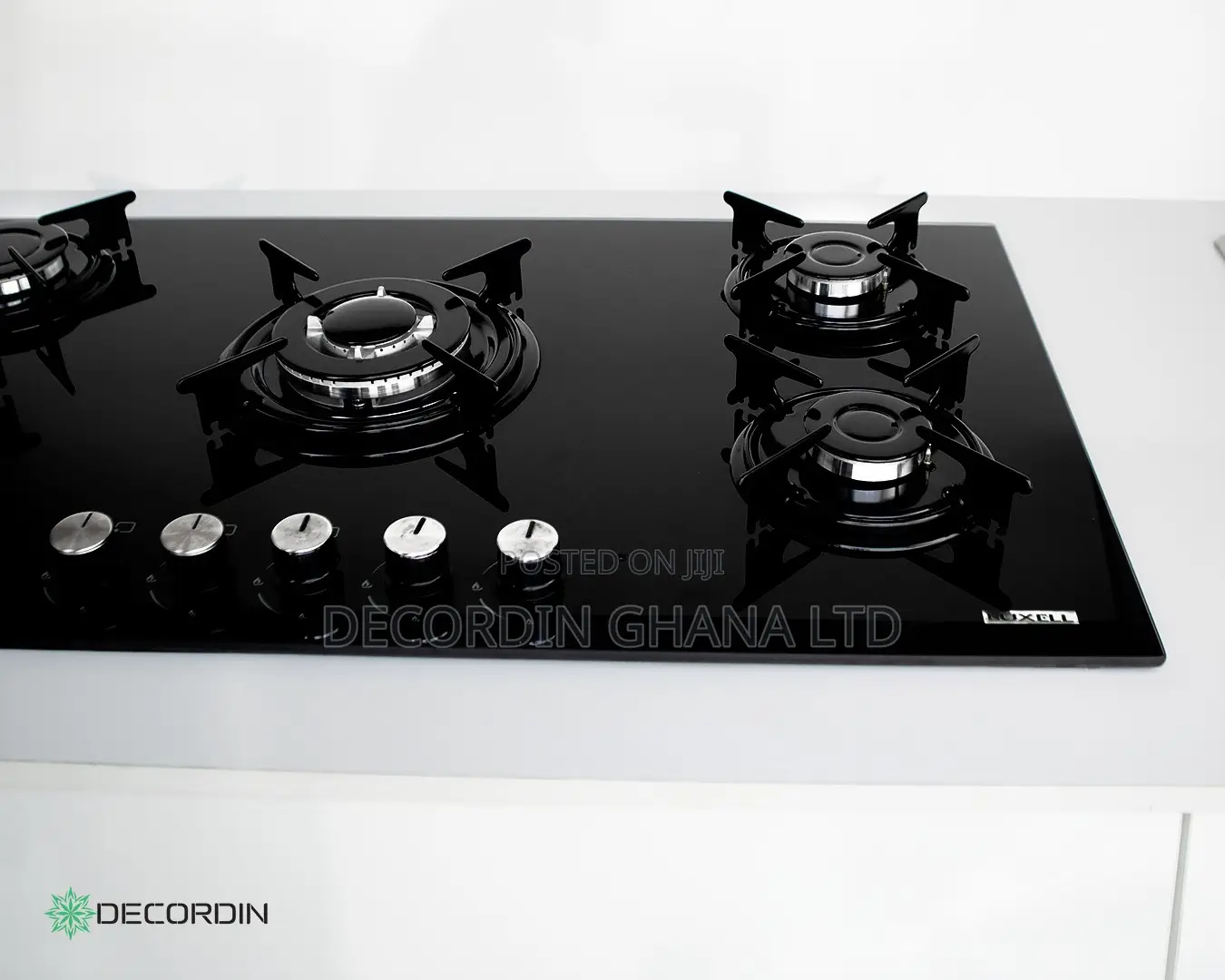 5 Burner Built-in Gas Cooker (Glass Top)