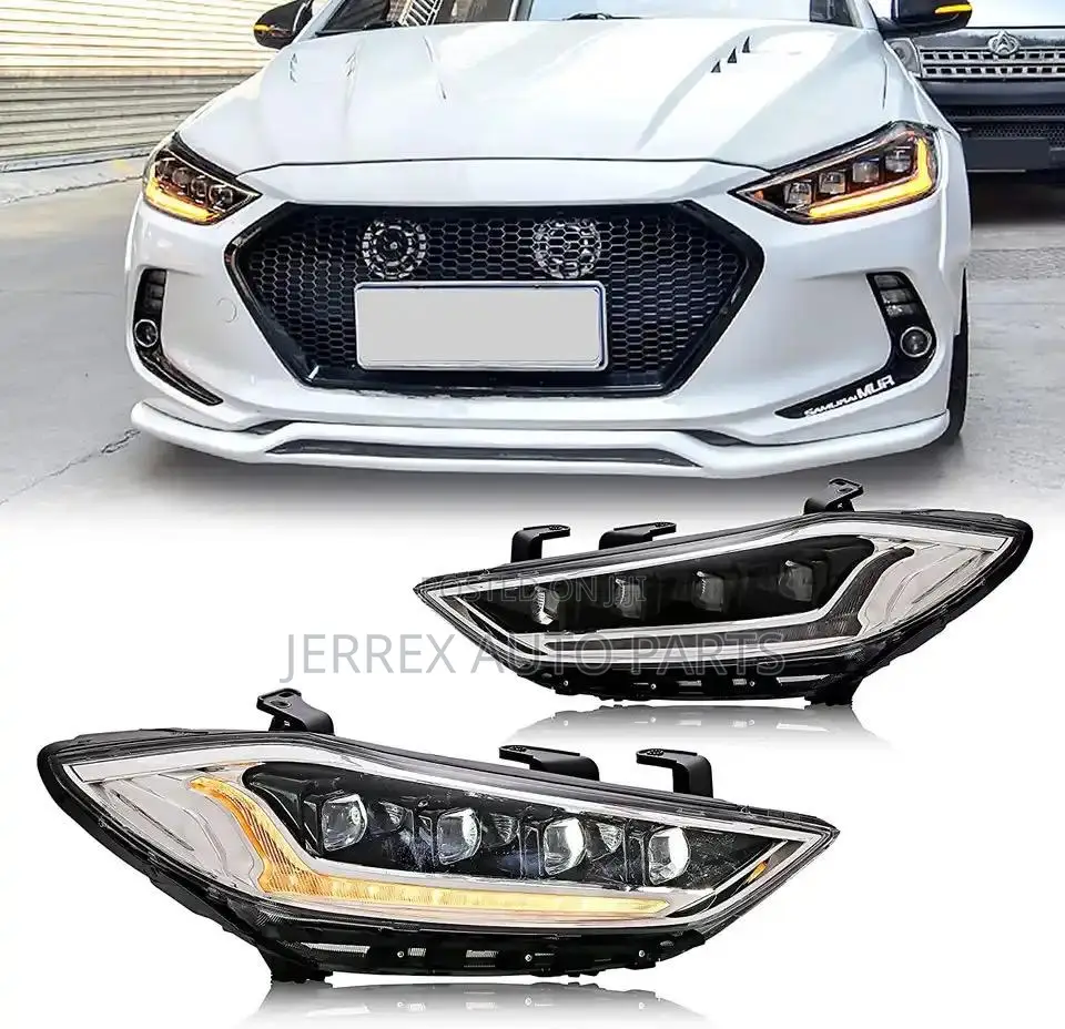 Hyundai Elantra 2017-18 Headlight Spec