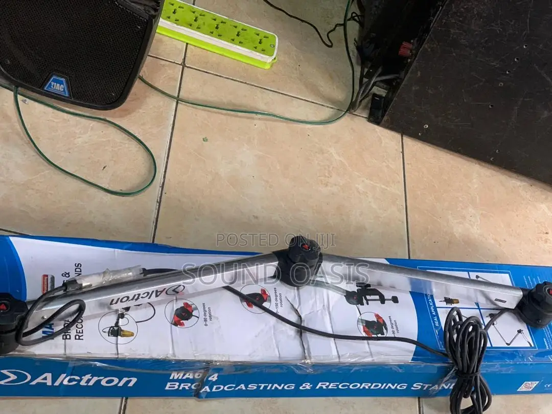 Alctron Ma614 Broadcasting And Recording Microphone Stand