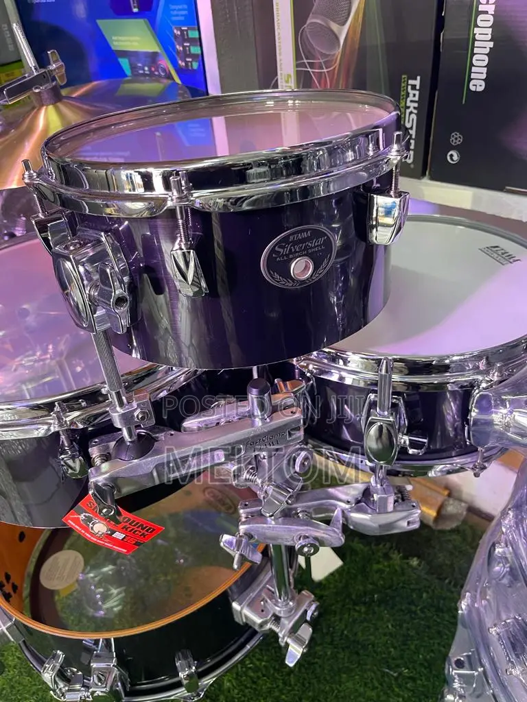 Tama 4-Piece Silverstar All Birch Shell Drumset