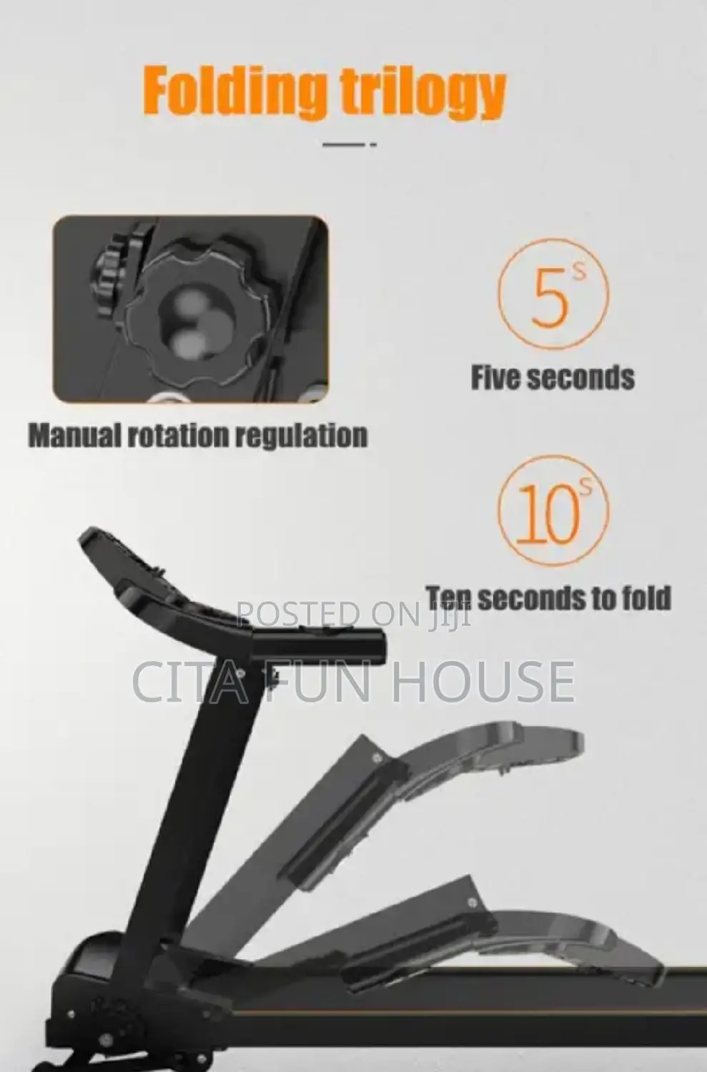 Monitored / Foldable Treadmill