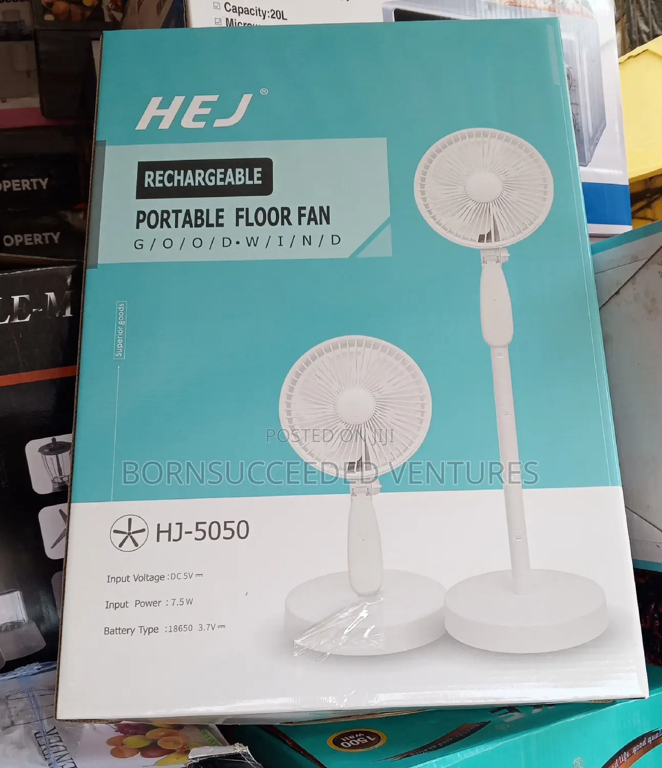 Best Rechargeable Standing Fan