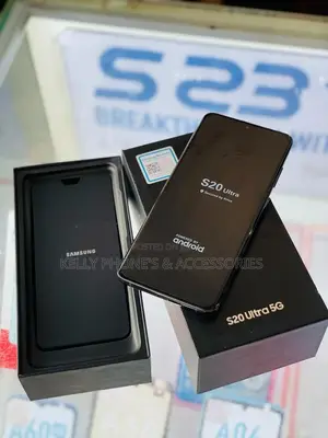 New Samsung Galaxy S20 Ultra 5G 128 GB Black