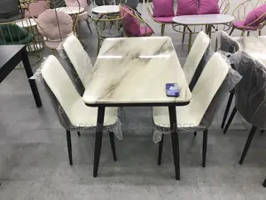 Marble Table With 4 Chairs